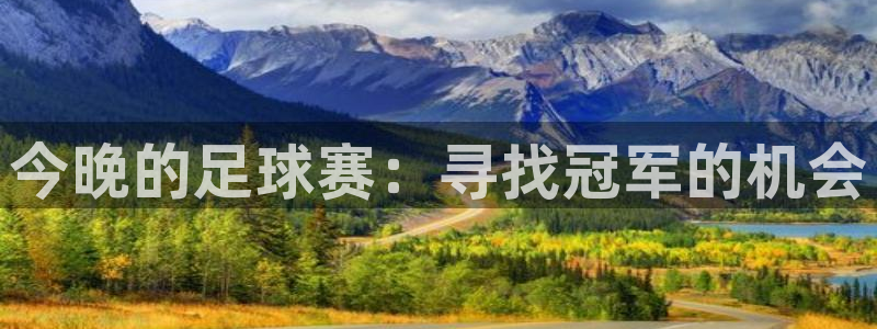 今晚的足球赛：寻找冠军的机会